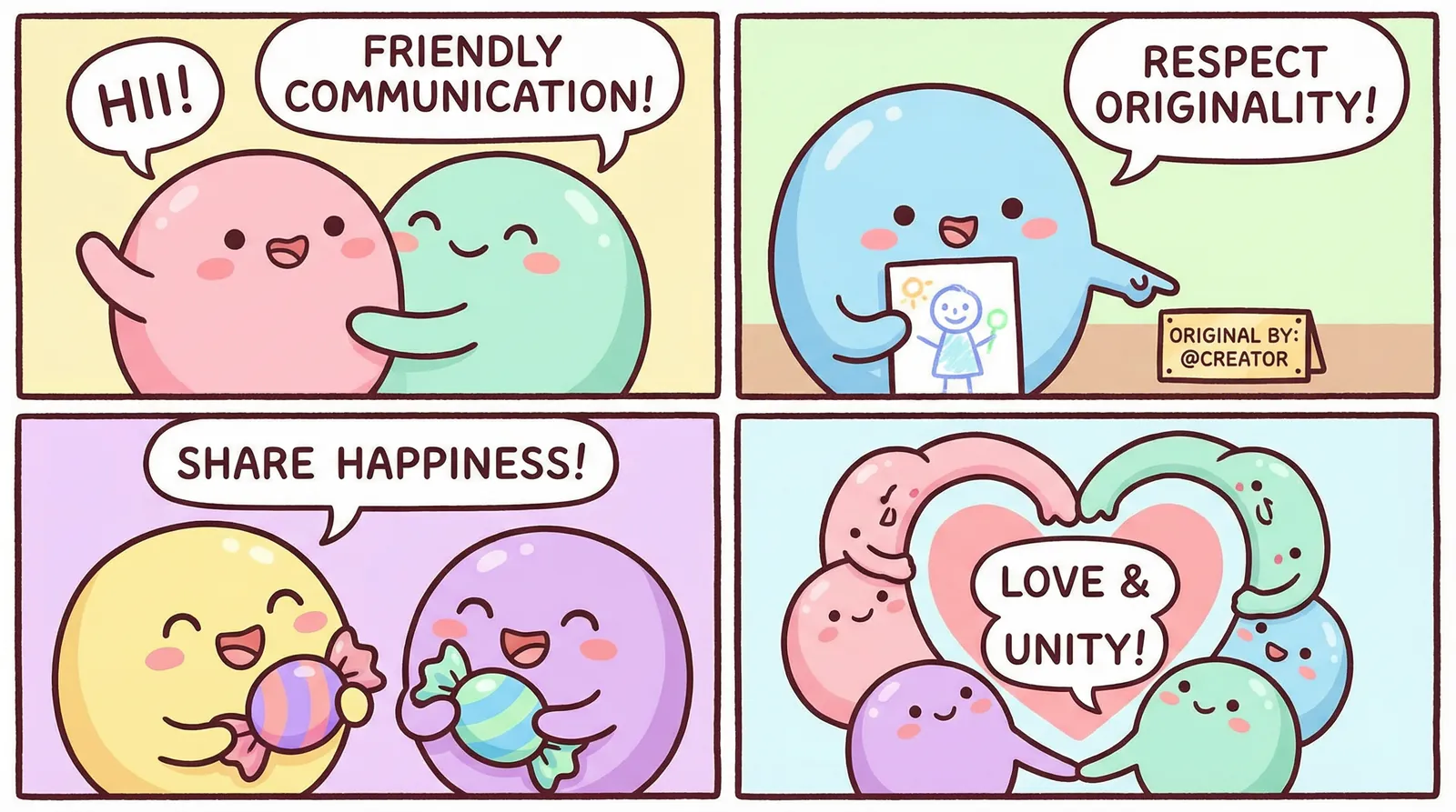 糖心视频 社区公约 - 友好交流、尊重原创、分享快乐、爱与团结