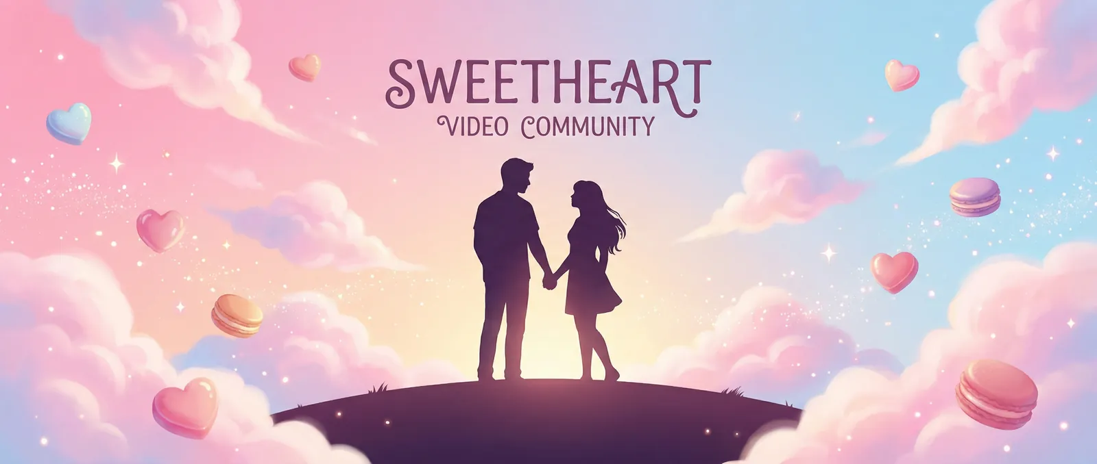 糖心视频 心动瞬间 - 浪漫甜蜜的情侣剪影