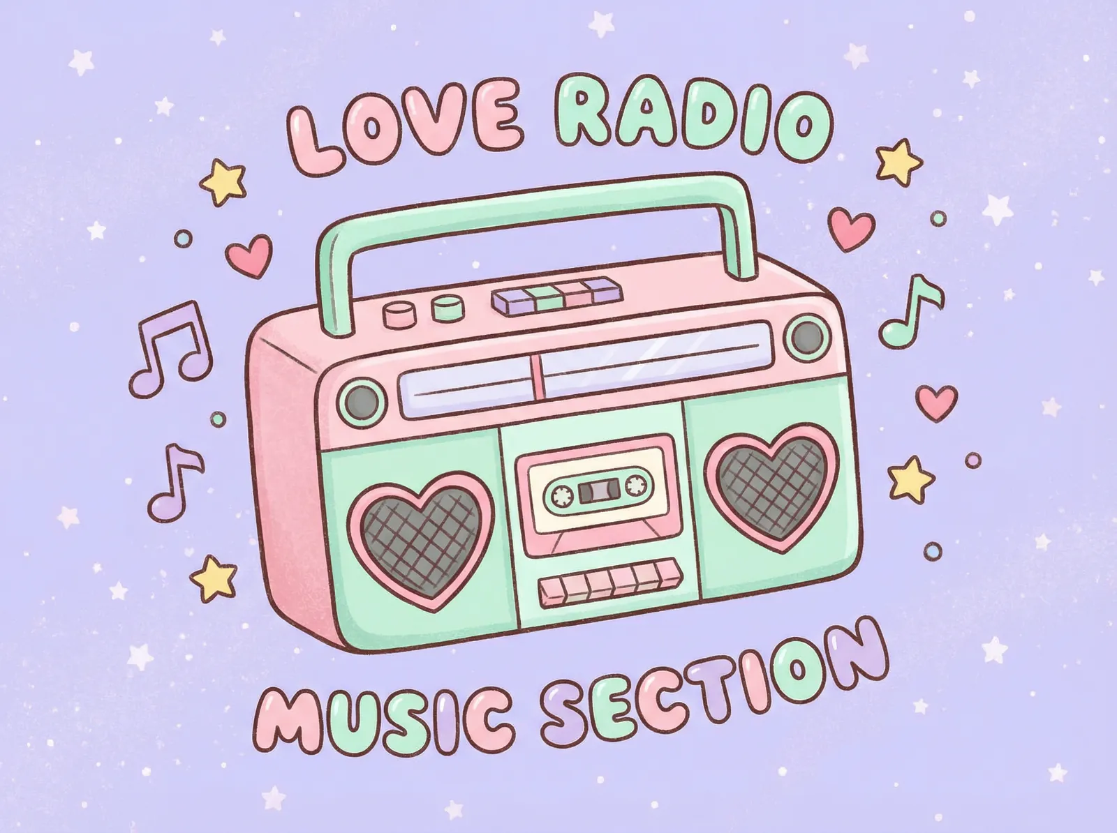 糖心视频 恋爱电台 - 复古卡带机风格播放器